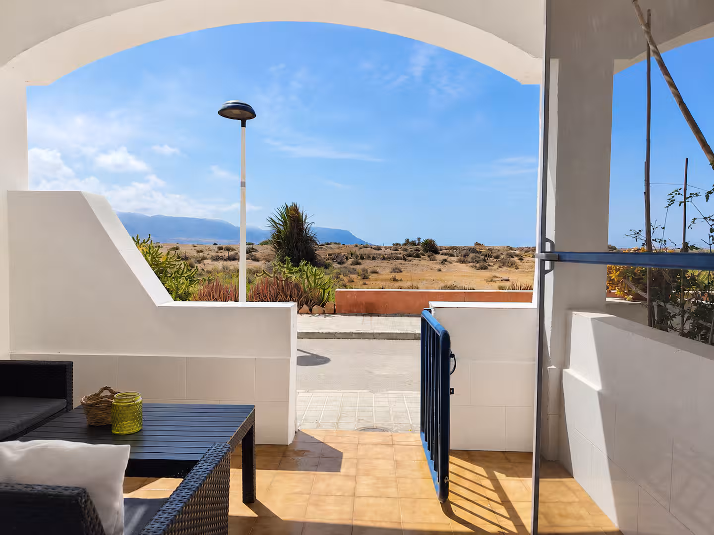 Modern interior with Mediterranean decor