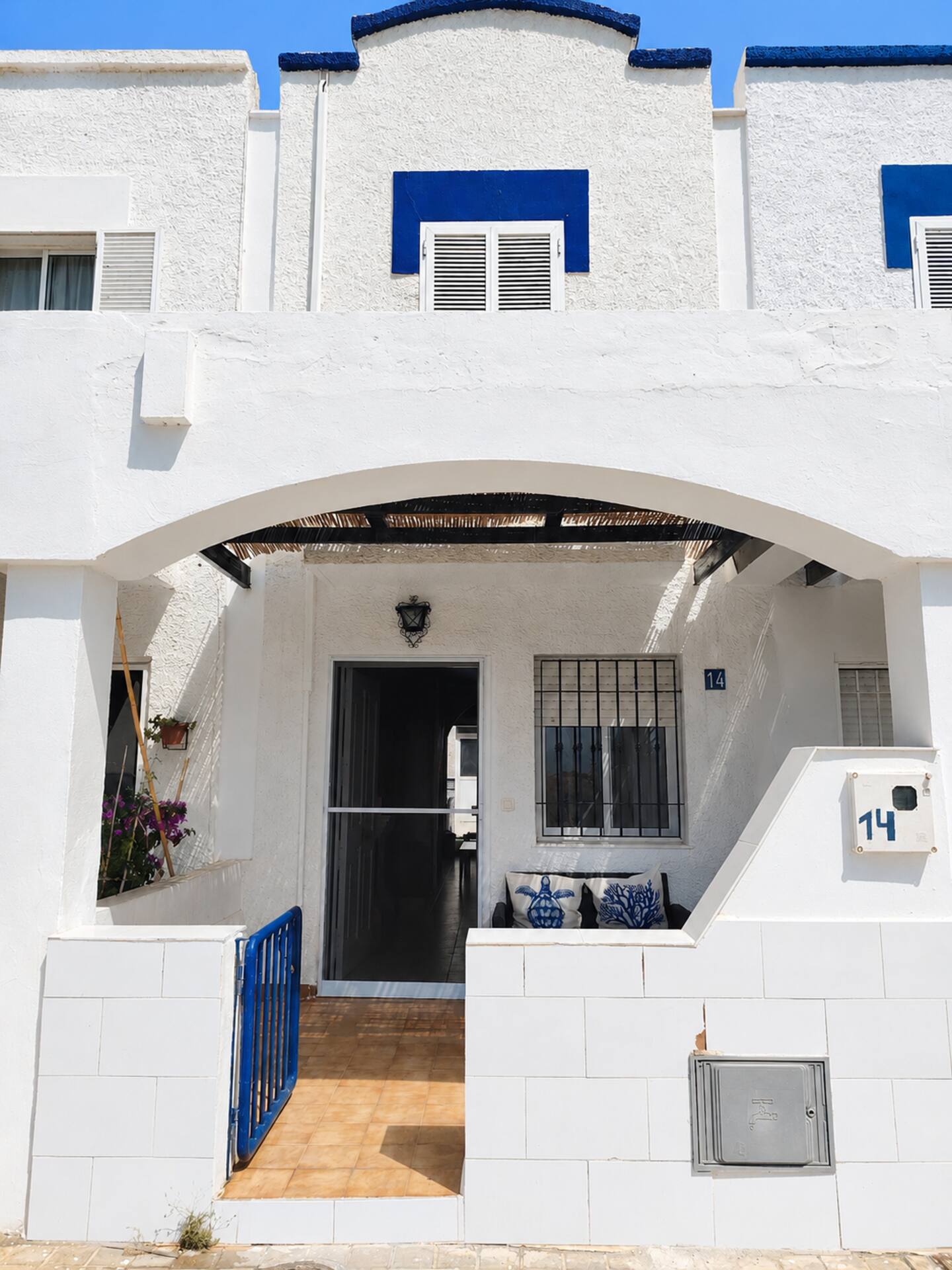 White facade of Cabo Indalo