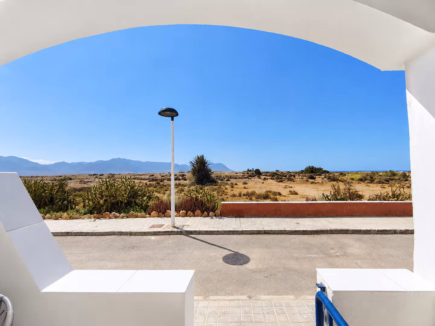 White facade of Cabo Indalo